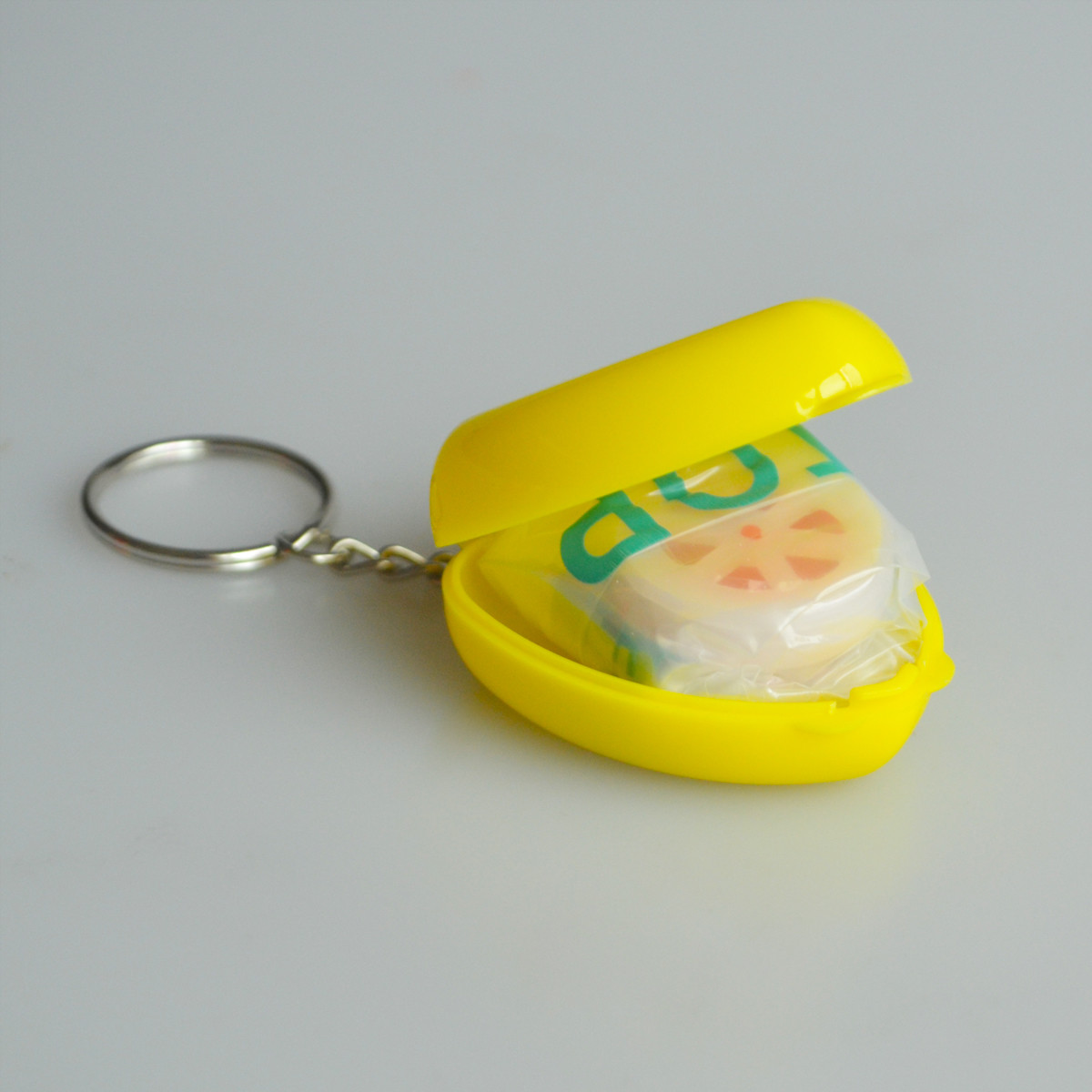 1 pcs Keychian CPR Barrier Mouth To Mouth Rescue Face Shields On way valve