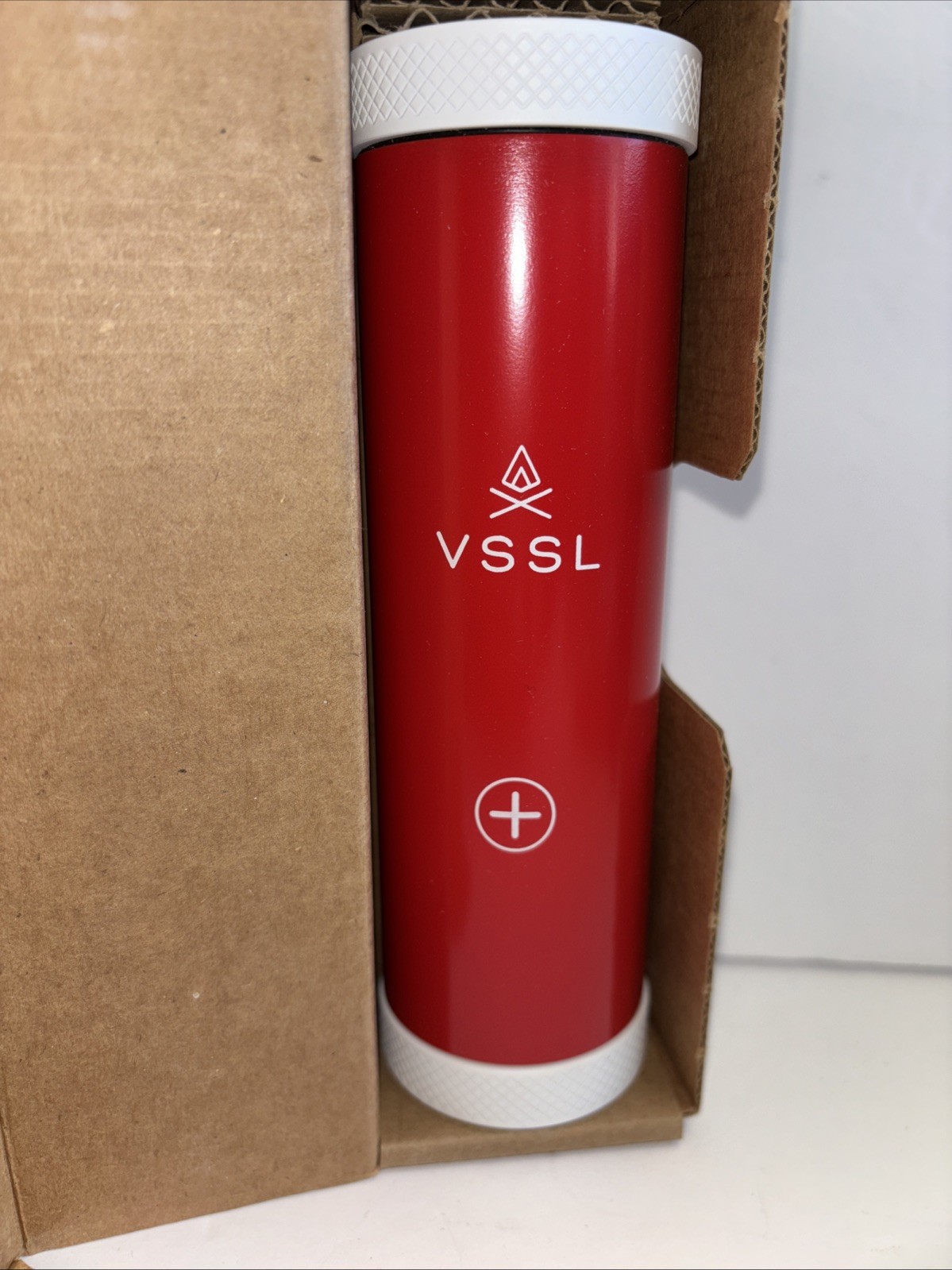 VSSL Mini First Aid Stash Aluminum Cylinder, End Caps, 3 Storage Bins & Tape