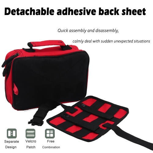 170 Pcs First Aid Kits For Survival Emergency Trauma Travel Home Office IFAK Red
