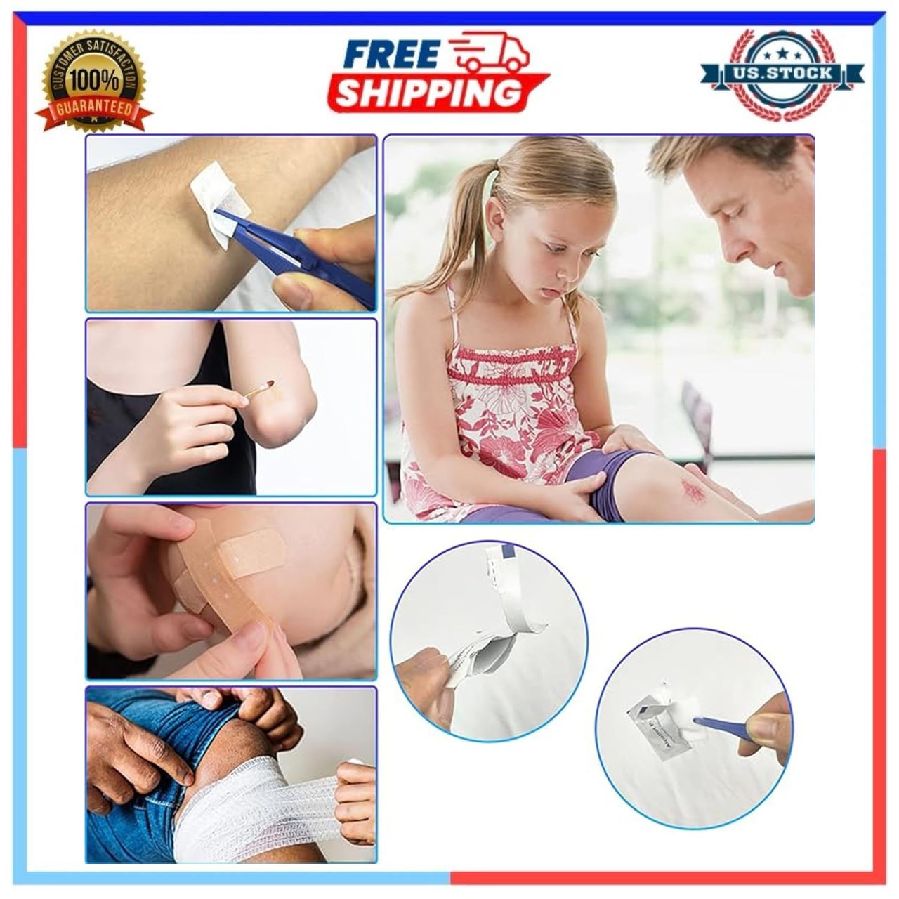 276PCS First Aid Kit Compact Emergency Supplies for Home Car Camping