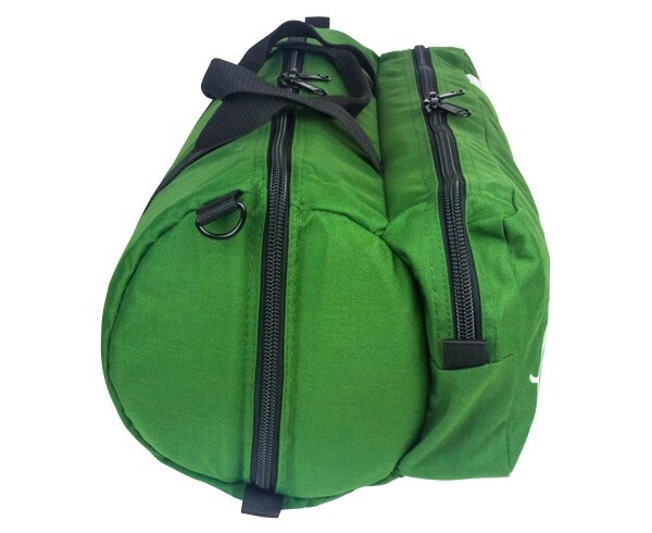 O2 Duffle Responder Bag for Medical Supplies with Side Pocket – Green