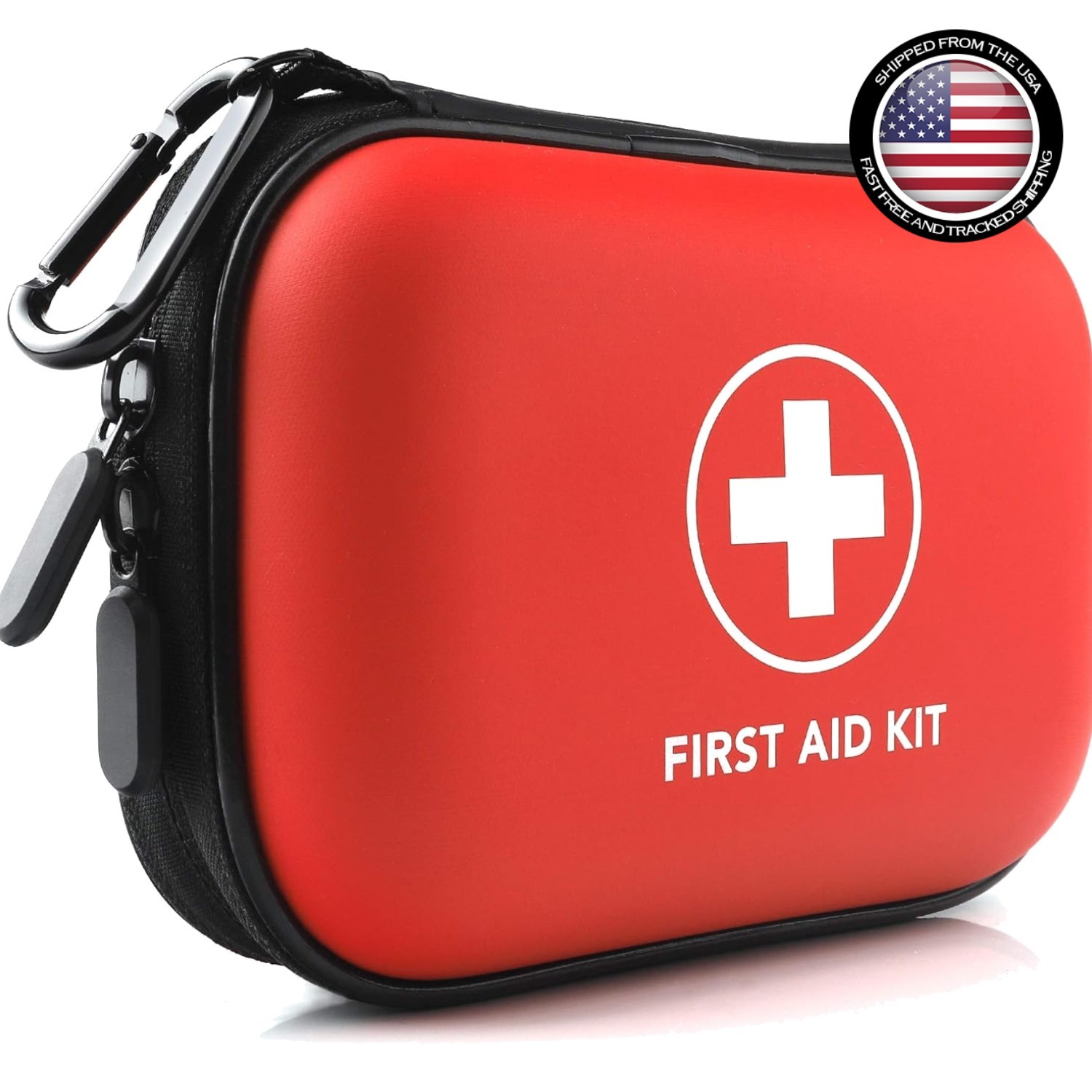 Water-Resistant First Aid Kit – 100-Piece Emergency Medical Supplies