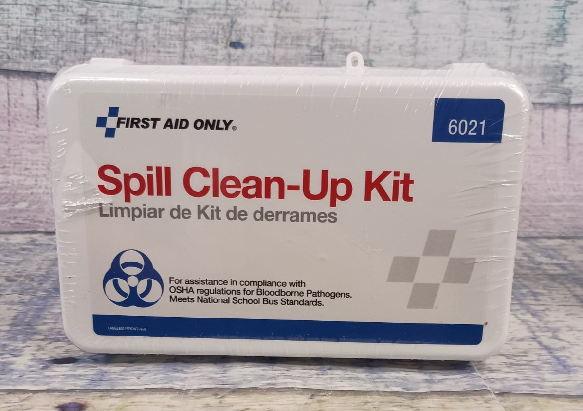First Aid Only Bodily Fluid Spill Clean Up Kit (6021) NEW – Exp: 2027-08-31