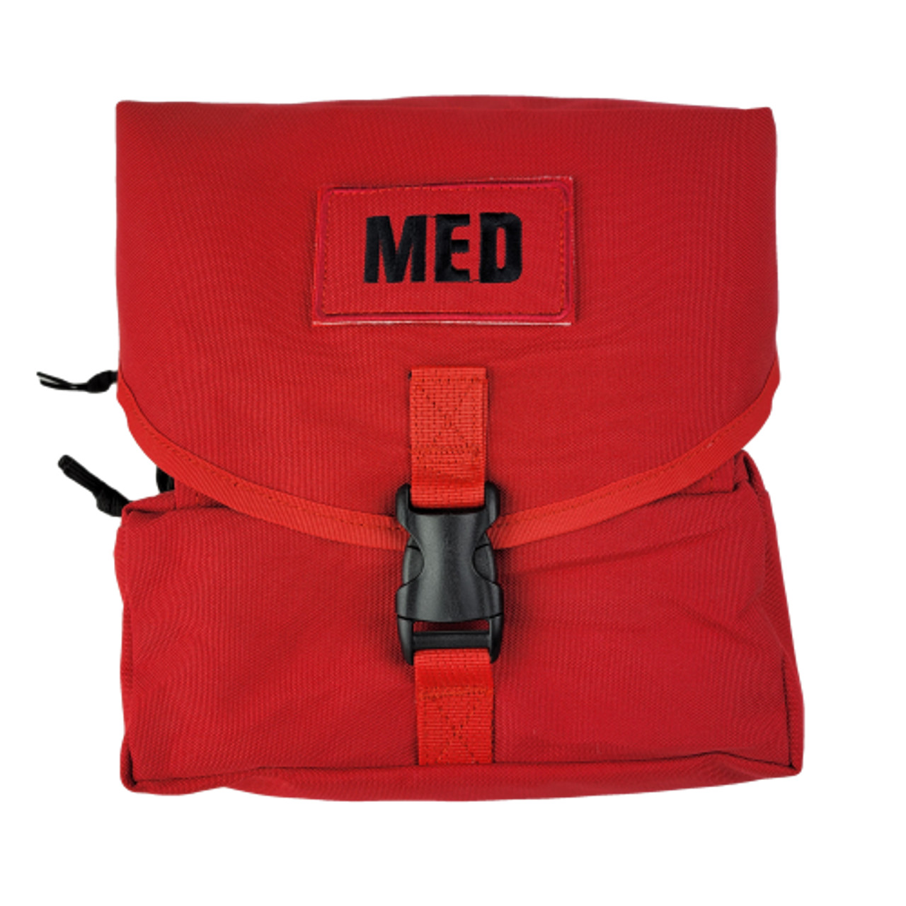 Elite First Aid Military Style M3 MOLLE Compatible Rescue Field Bag – Red
