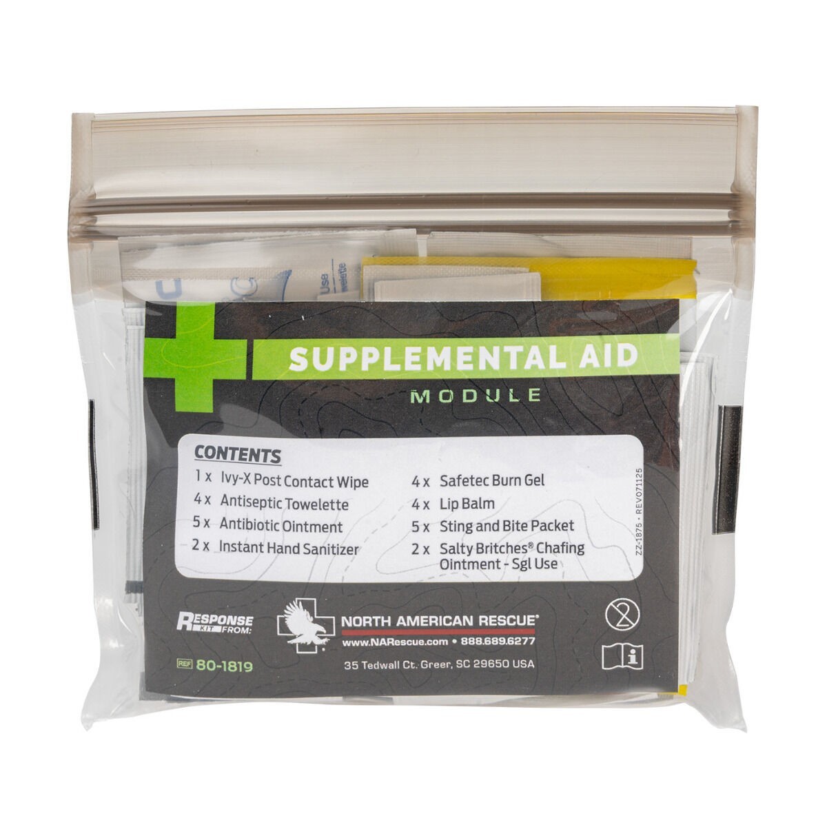 North American Rescue (NAR) Supplemental Aid Module – 80-1819