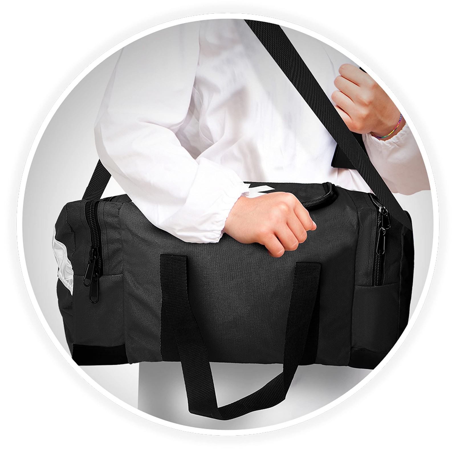 Large EMT First Responder Trauma Bag Empty for Home 21x12x9 Inches, Office, S…