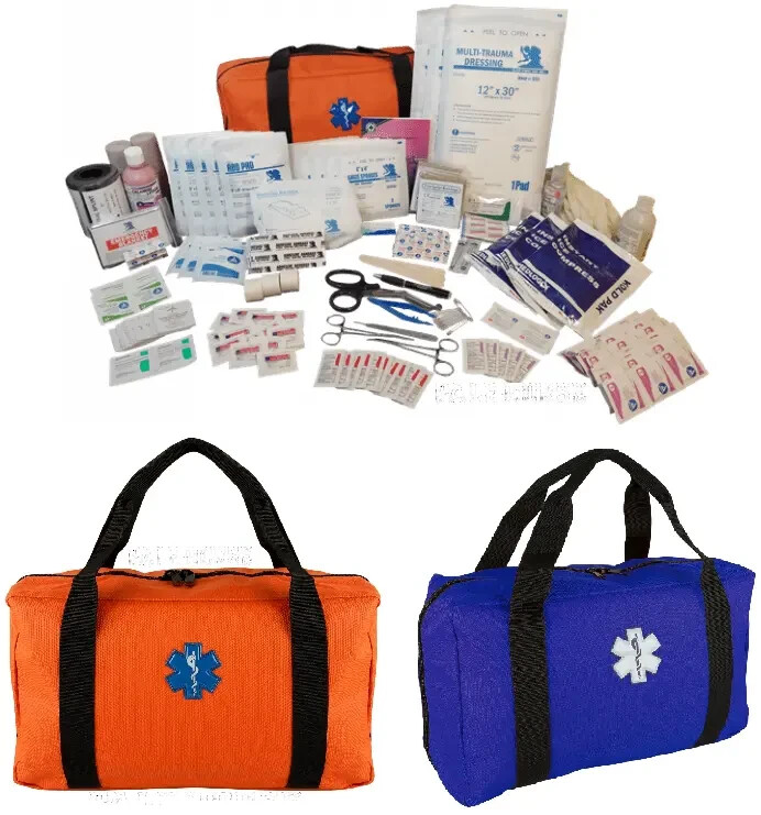 ELITE FIRST AID Master Camping Medical Kit FULLY-STOCKED Group Campsite Care EMS