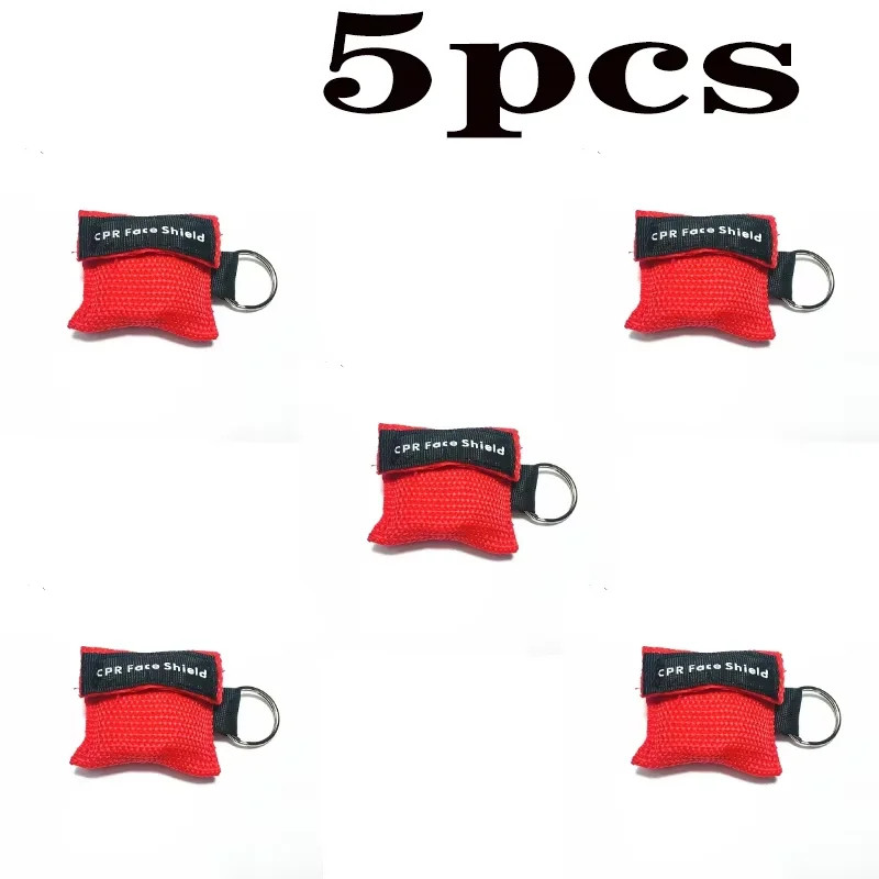 1~10Pc Outdoor Rescue Health Care Tools Jetting Resuscitator Maskkey Chain First