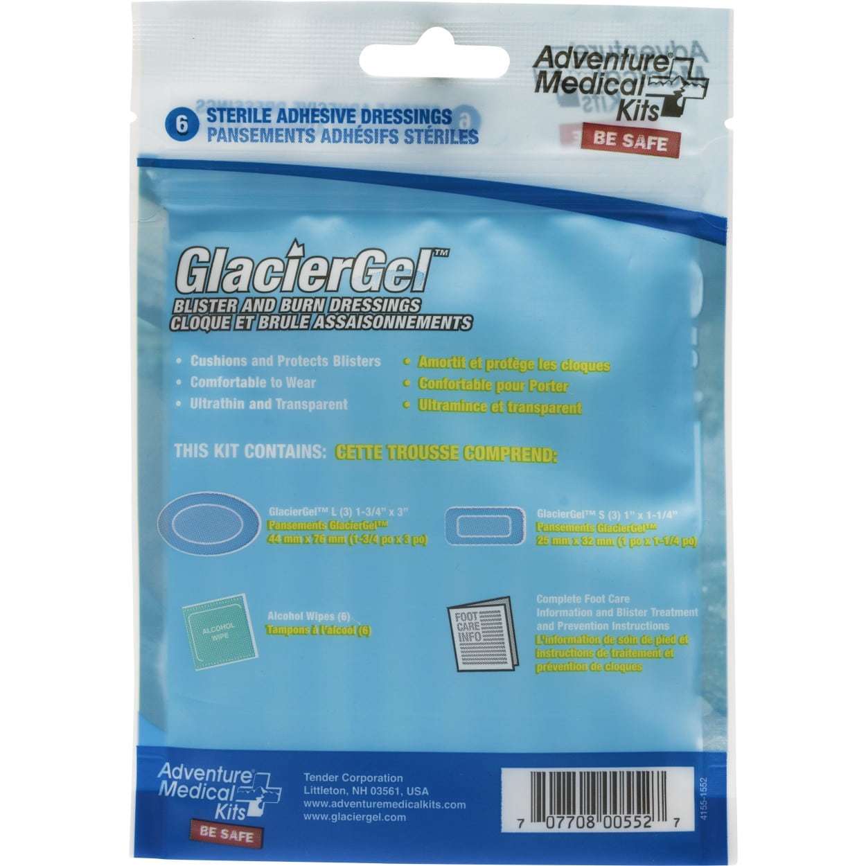 Adventure Medical 0155-0552 GlacierGel Blister and Burn Dressing 15%OFF