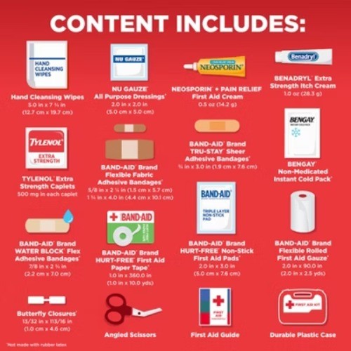 Band-Aid First Aid Kit – 160ct
