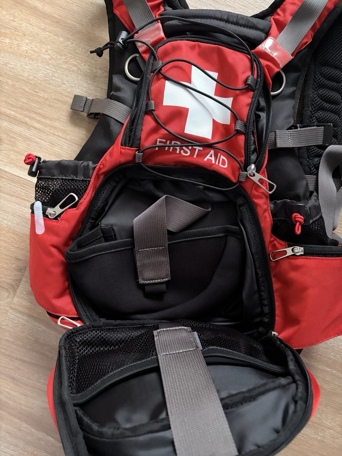 HeartSine First Aid AED Backpack Red Portable Emergency Treatment Kit