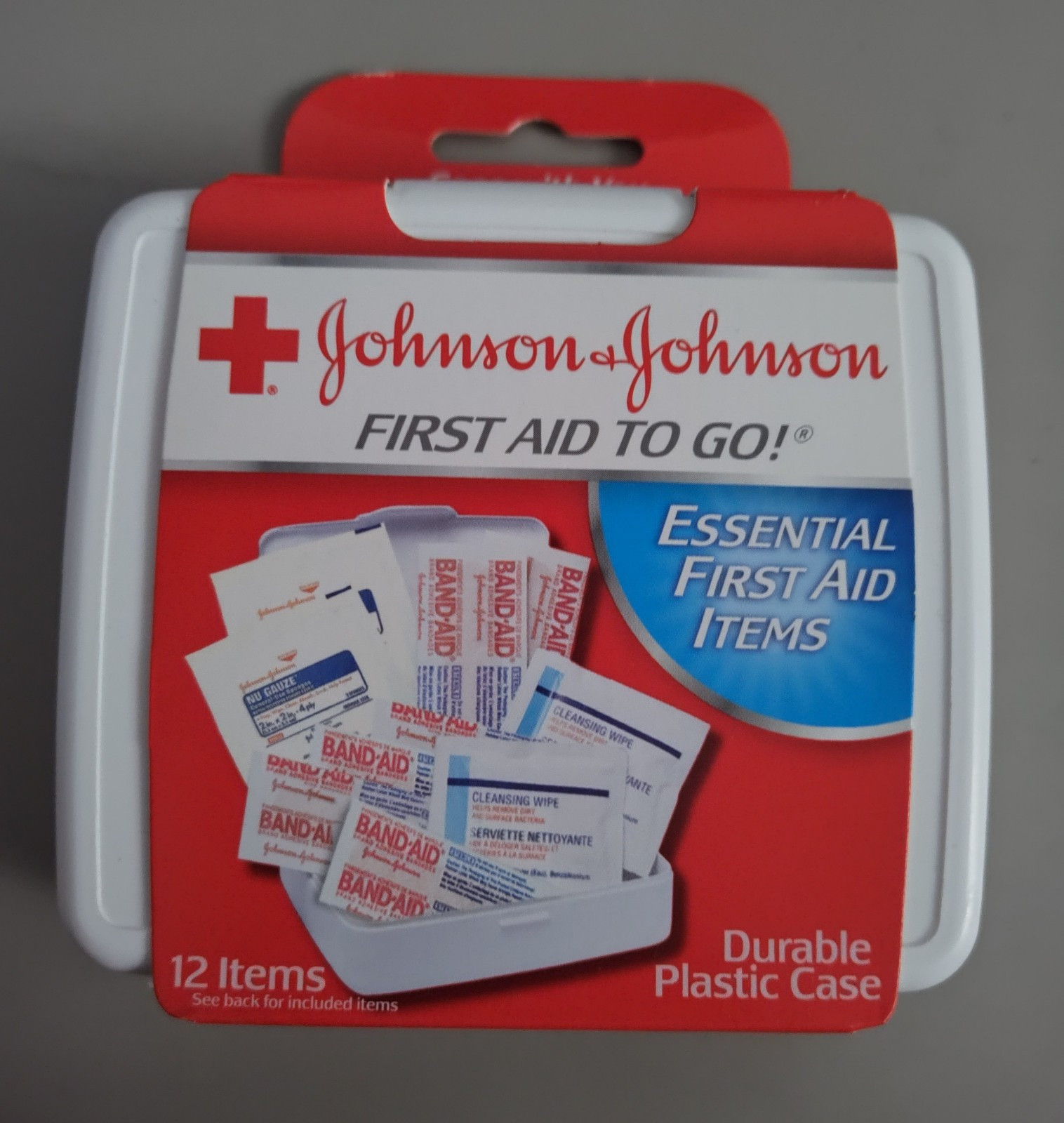 Band Aid First Aid To Go Kit Johnson & Johnson 12 pc kit