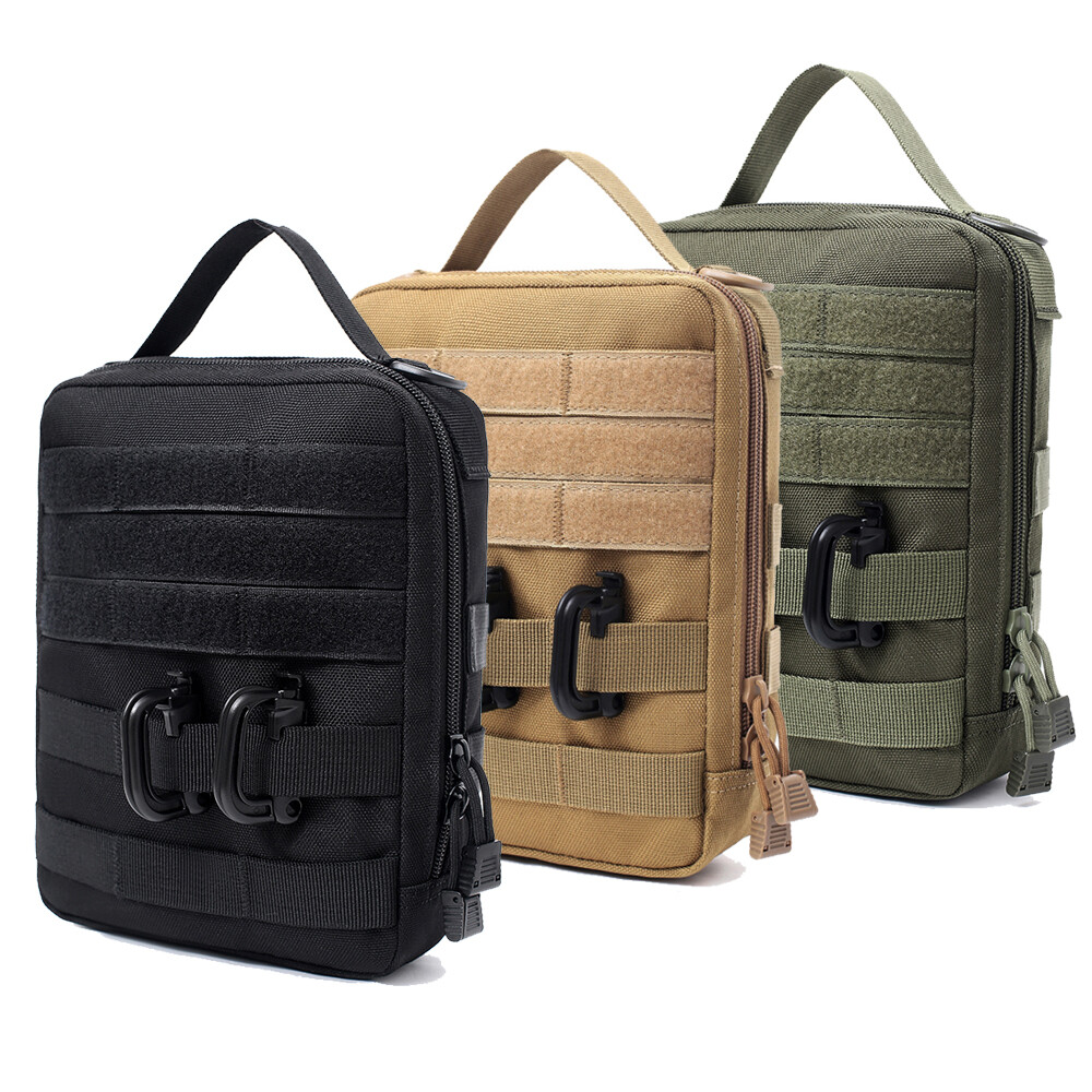 Tactical Molle Bag First Aid Kit Medical Molle Rip Away EMT IFAK Survival Pouch