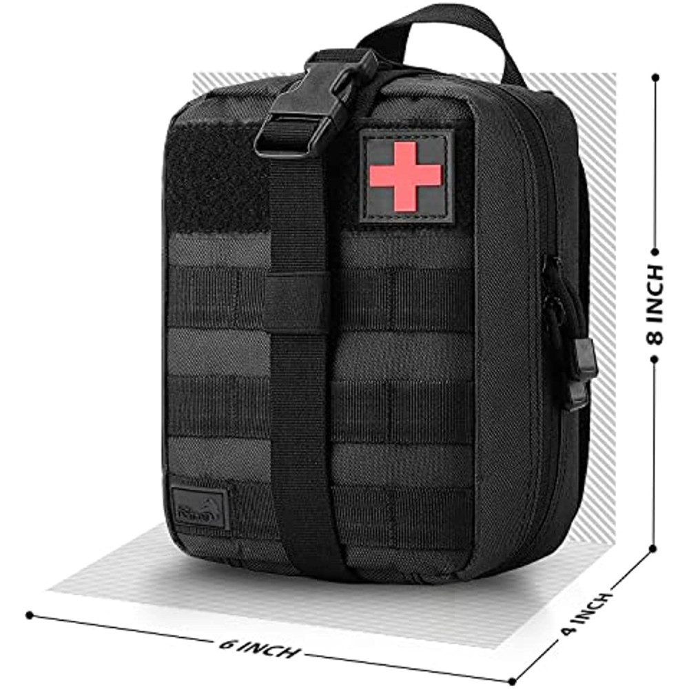 Tactical Survival Trauma Bag Medical Combat First Aid Emergency Kit Ifak Pouch