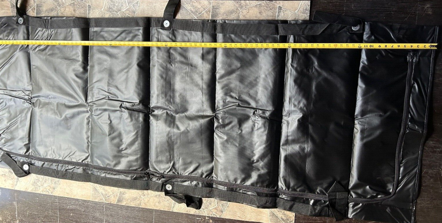 NOS Ultra Heavy Duty, Real Body Bag, 6 Handles, Hunting, Camping, 94-96" x 36"