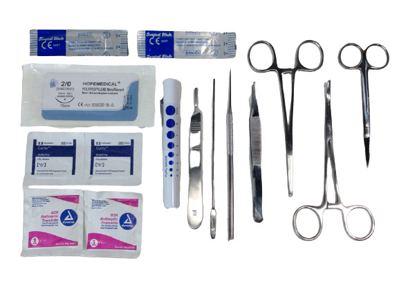 Advanced Surgical Suture Kit First Aid Medical Travel Trauma Pack