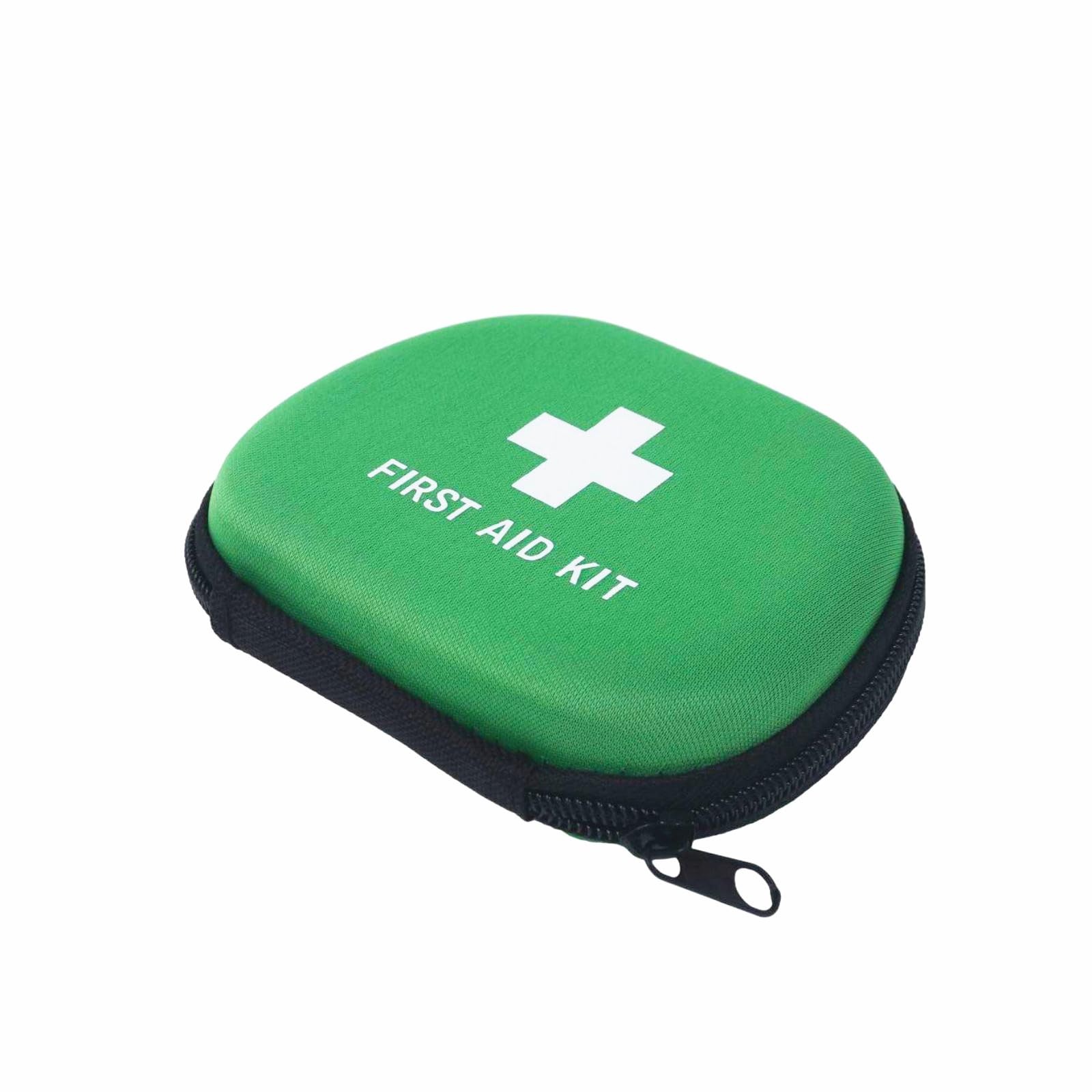 Jipemtra First Aid Hard Case Empty, 5 x 4 x 1.8 inches, Green Small