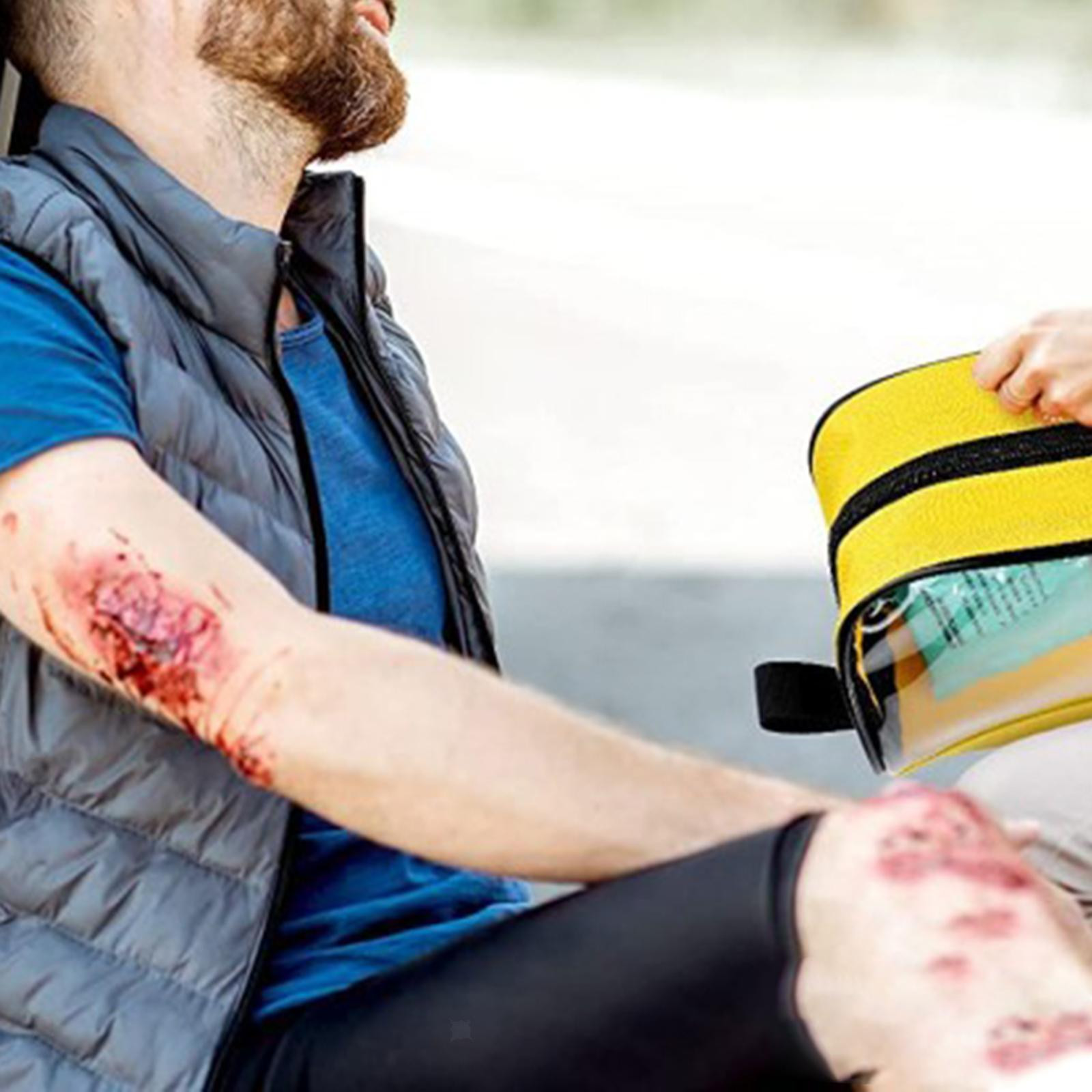 Empty First Aid Bag with Handles Storage Bag for Gym Hiking Office