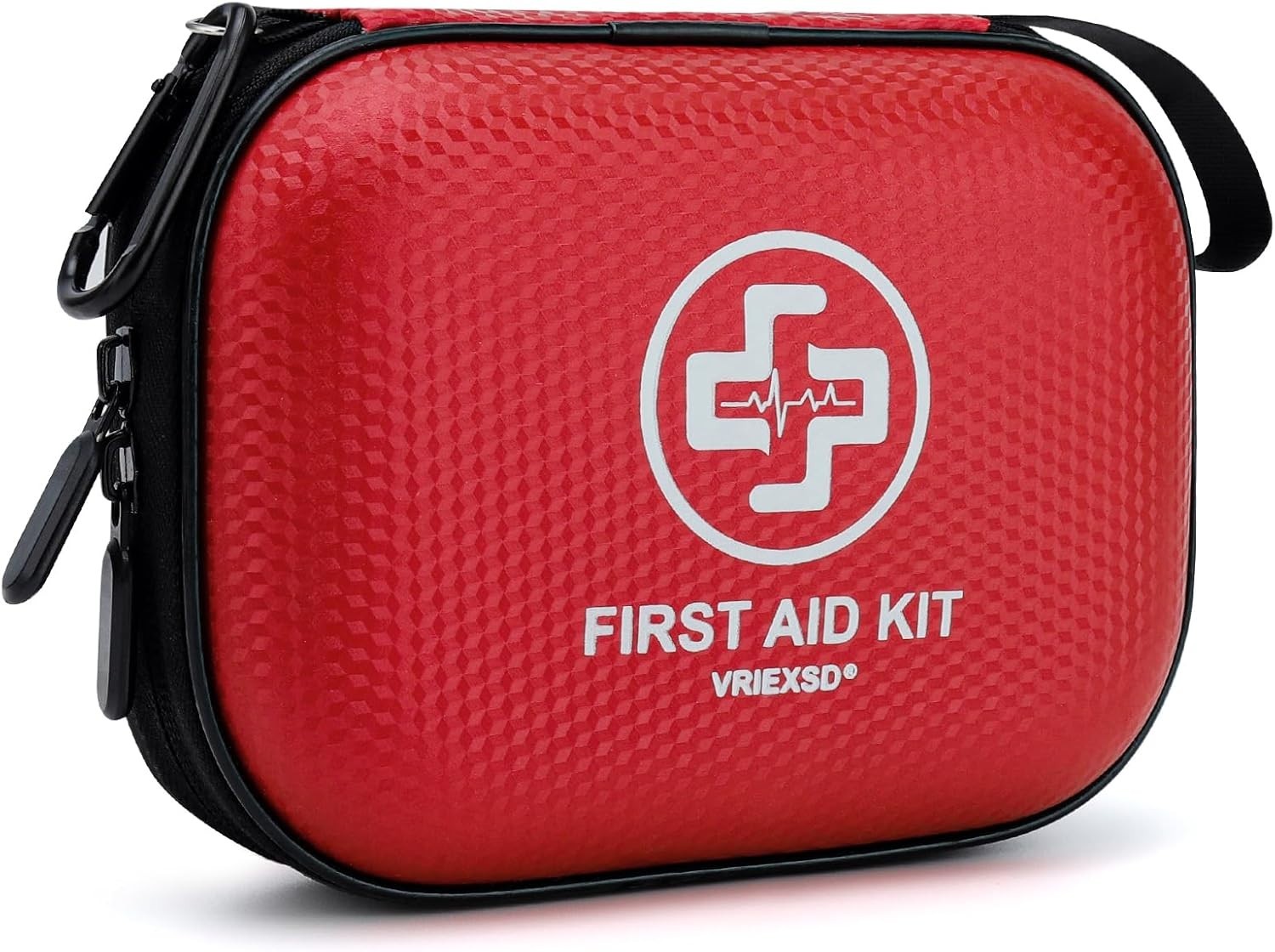 Portable 150-Piece First Aid Kit – Waterproof Emergency Medical Supplies in Red