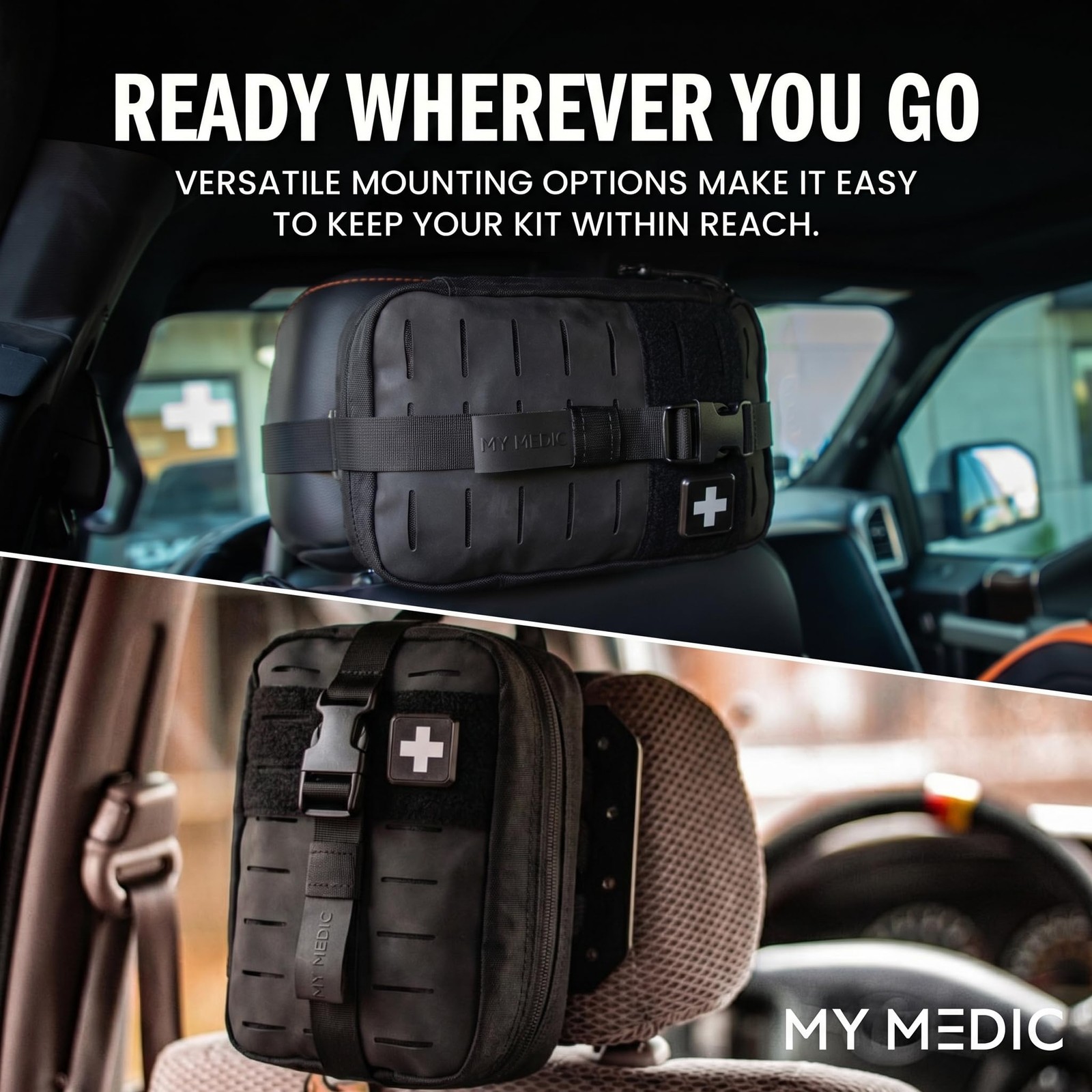 MY MEDIC MyFAK Standard Tactical IFAK & AFAK First Aid Kit – HSA FSA Items – …