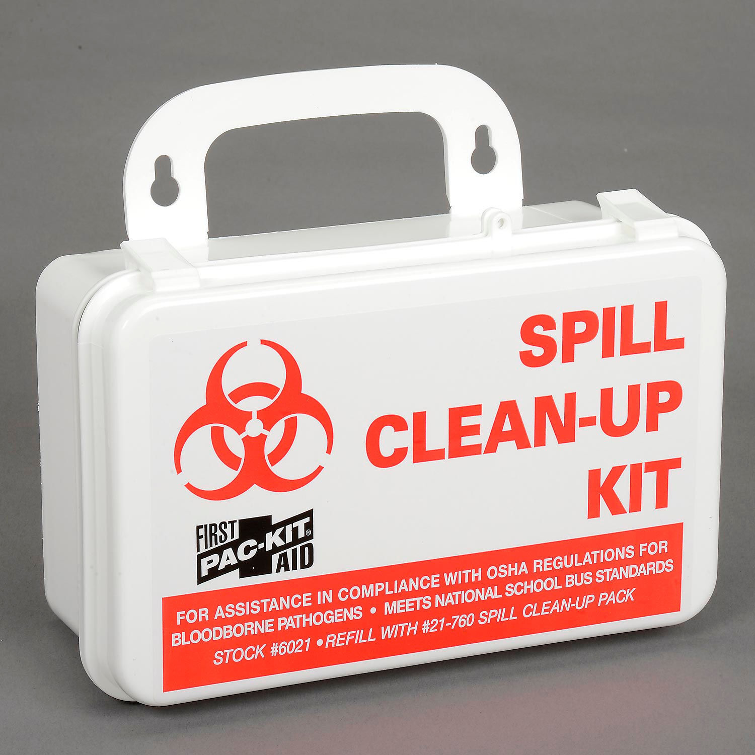 Pac-Kit 6021 Vehicle/Facility BBP Kits Spill Clean-up Kit