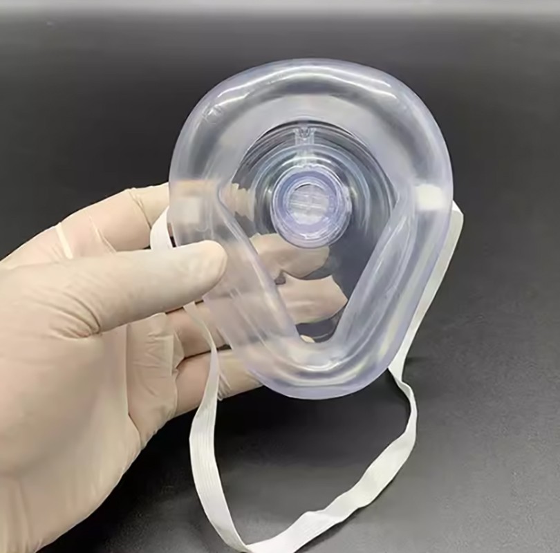 1 Pcs Reuseable Pocket CPR Mask With One-Way Valve Breathing Mask Emergency