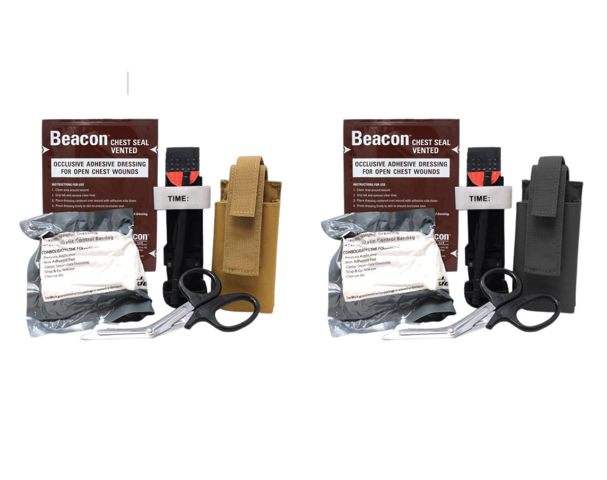 MediTac Gen 1 Deluxe Combo IFAK Components Kit