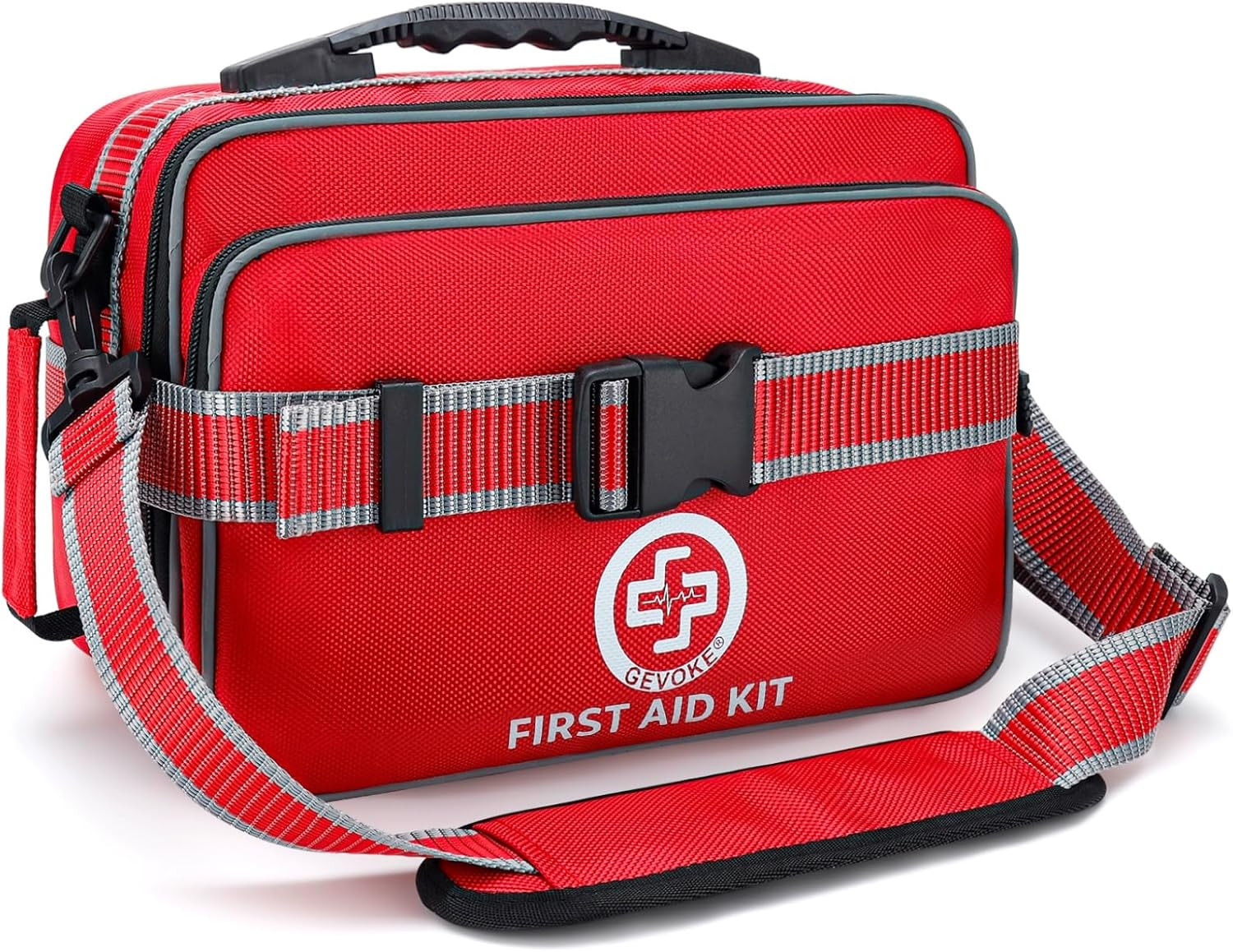 Professional 500 Piece Emergency First Aid Kit for Home, Car, Travel, Camping, T