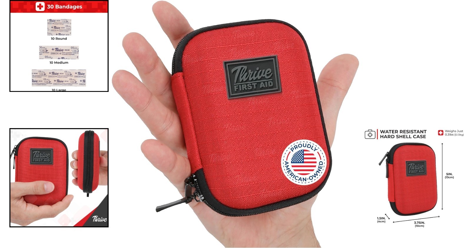 66-Piece Mini First Aid Kit – Compact Waterproof Travel & Hiking Essentials