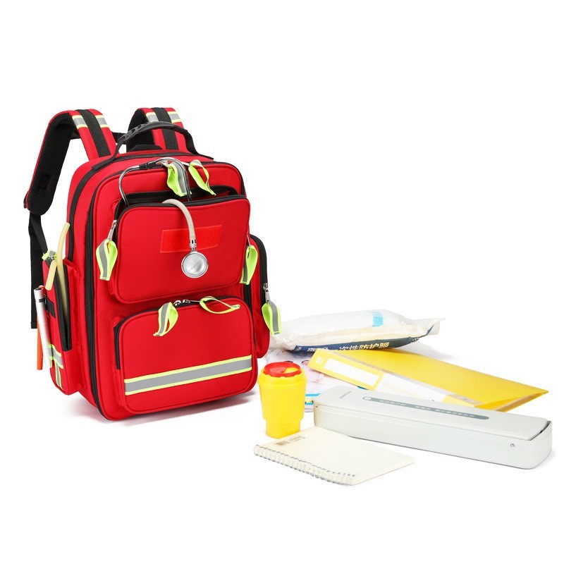 First Aid Kits Emergency Rescue Backpacks Large Capacity Sorted Storage Outdoor