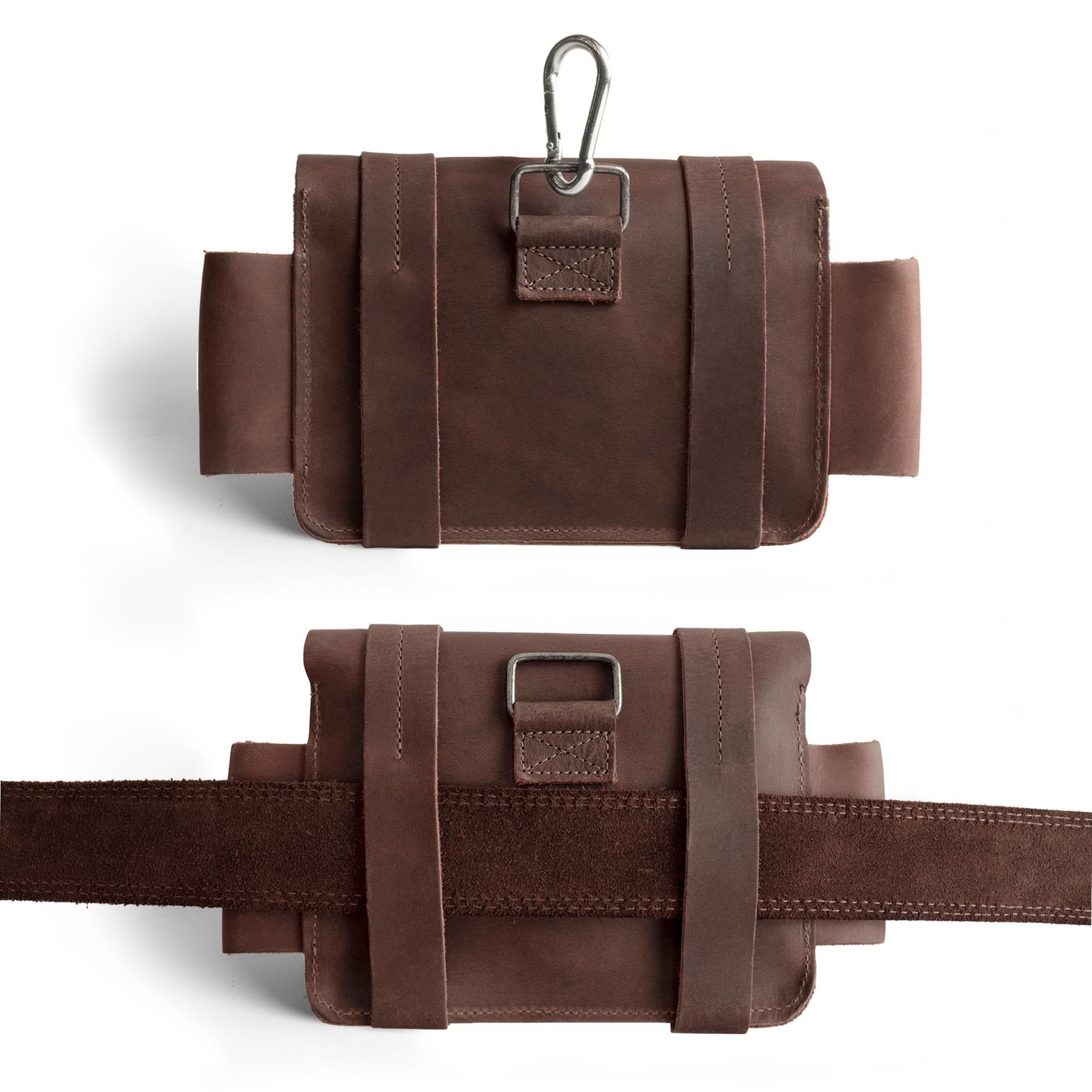 Hide & Drink Full Grain Leather First Aid Bag, Empty Medical Kit Organizer fo…