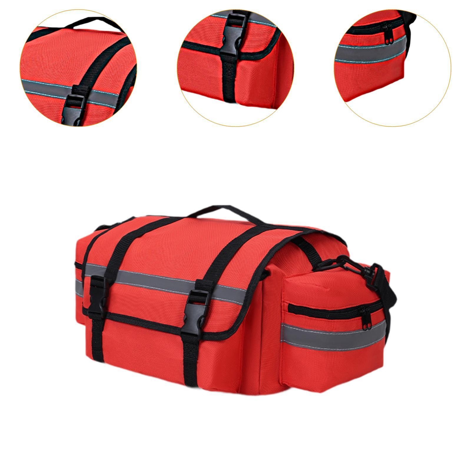 First Aid Bag Emergency Supplies Pouch Shoulder Bag Large Capacity Portable
