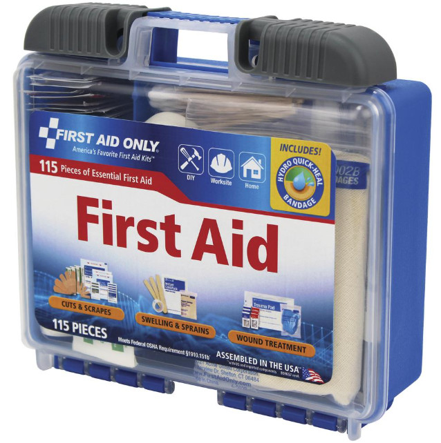 First Aid Kit 10-person Aid Kit Essential Aid Items 115-piece