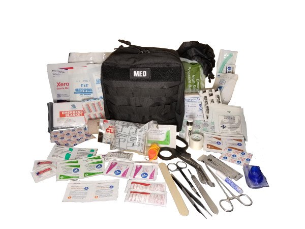 ELITE FIRST AID GP IFAK Kit LVL-2 FULLY-STOCKED Medic Trauma EMS Camp Hike Hunt