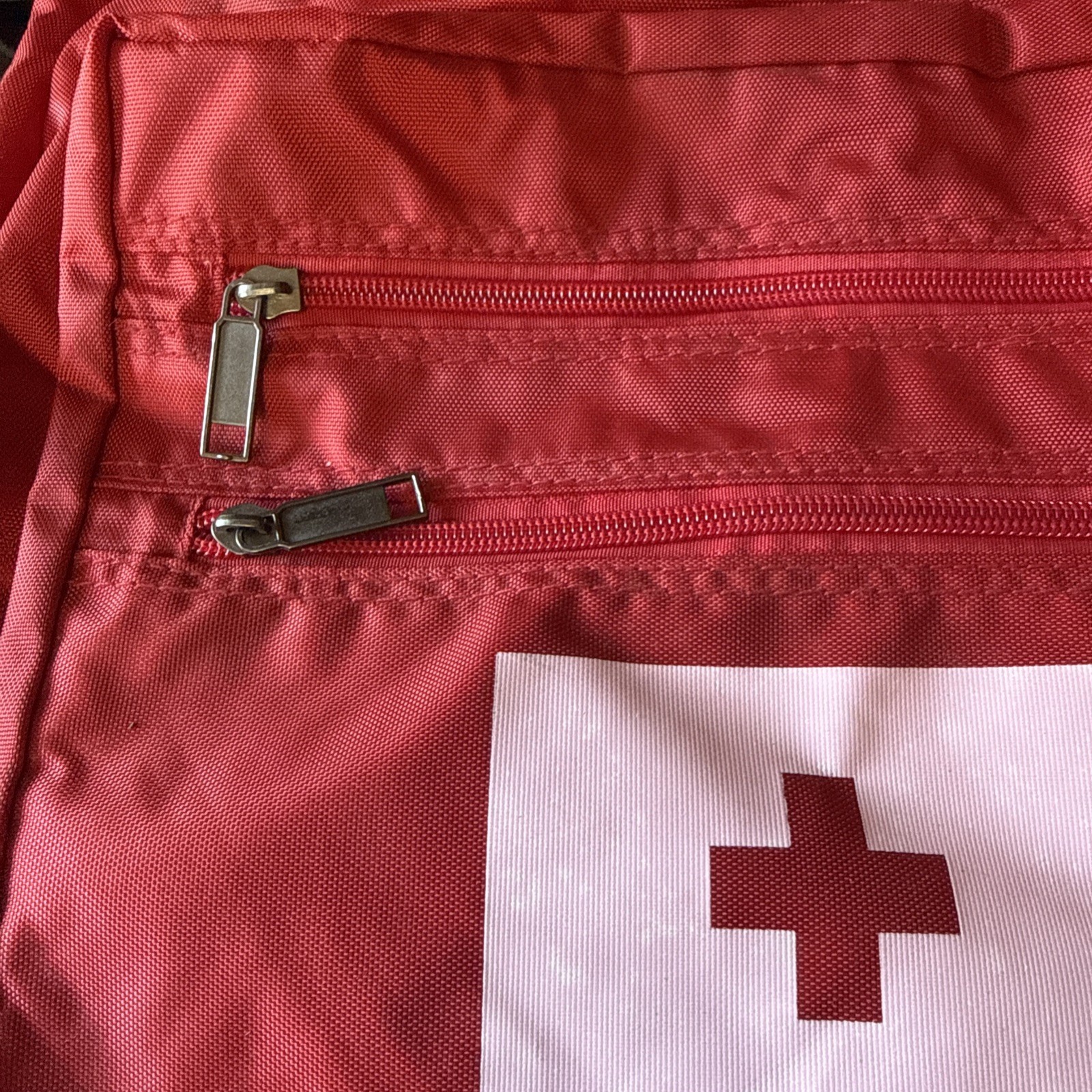 American Red Cross Emergency Preparedness Kit Red Backpack Only excellent Condit