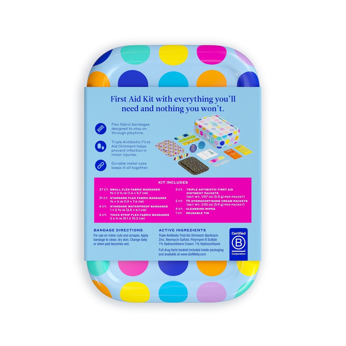 Welly First Aid – 70ct
