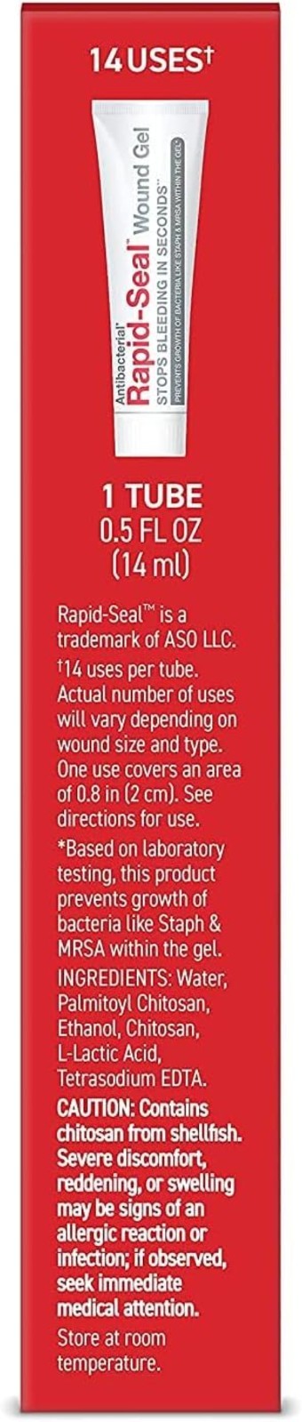 Fast-Acting Wound Gel – Stops Bleeding Instantly for Cuts, Nicks, and Scrapes