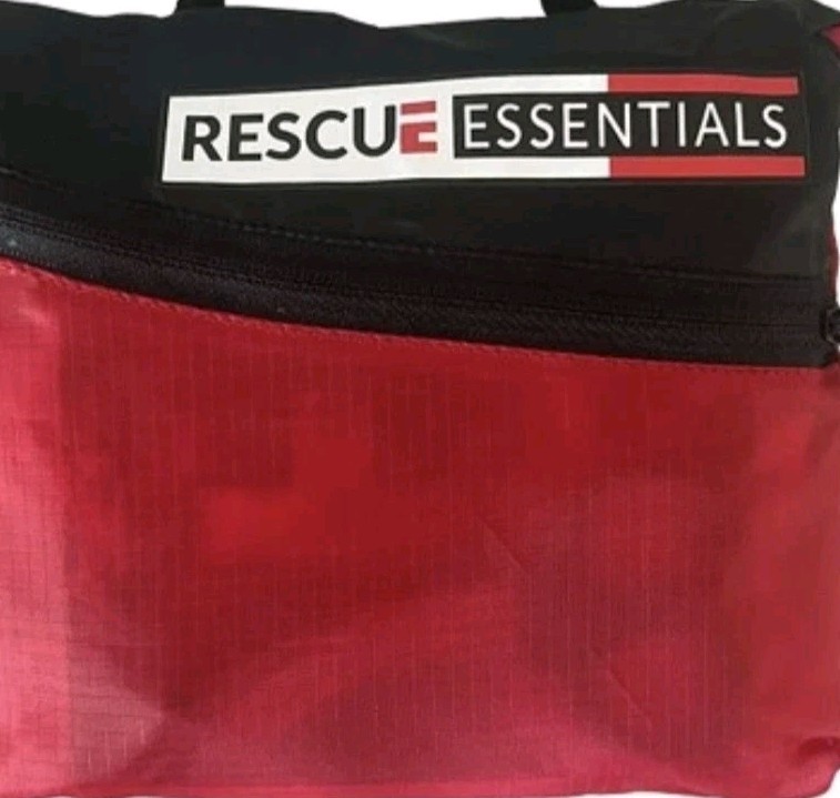 Rescue Essentials First Aid 60+ components in a nylon pouch Sealed FREE SHIPPING