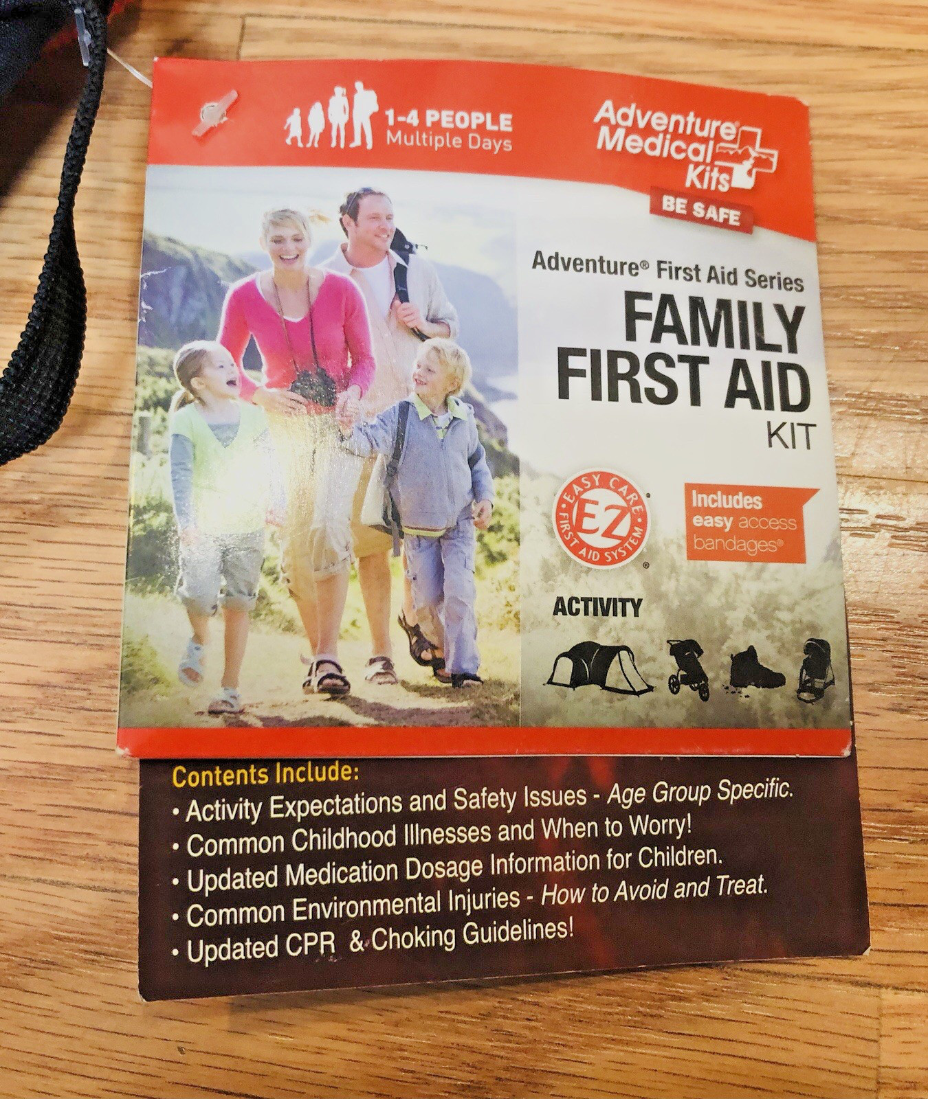Adventure Medical Kits Family First Aid Medical Kit 1-4 People Multiple Days NOS