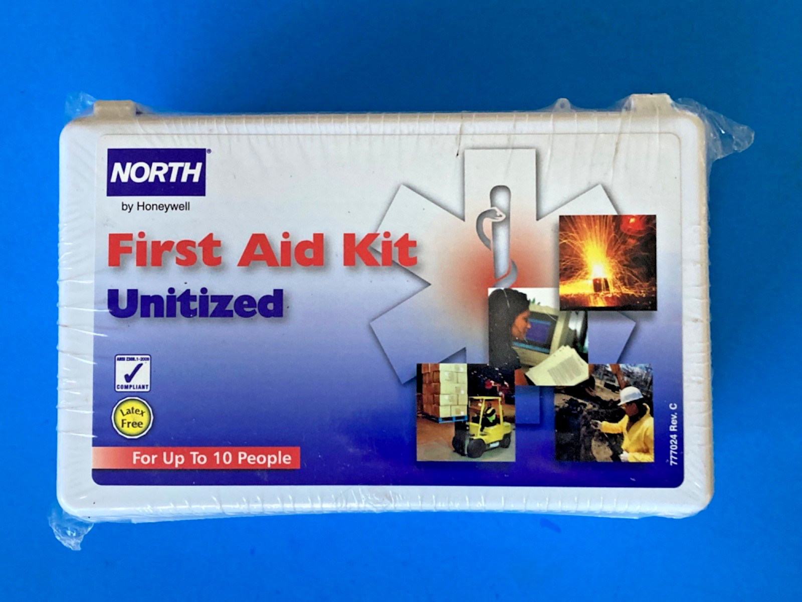 NEW NORTH FIRST AID KIT SEALED UNITIZED EXP. 8/20 (UP TO 10 PEOPLE) GASKET WALL