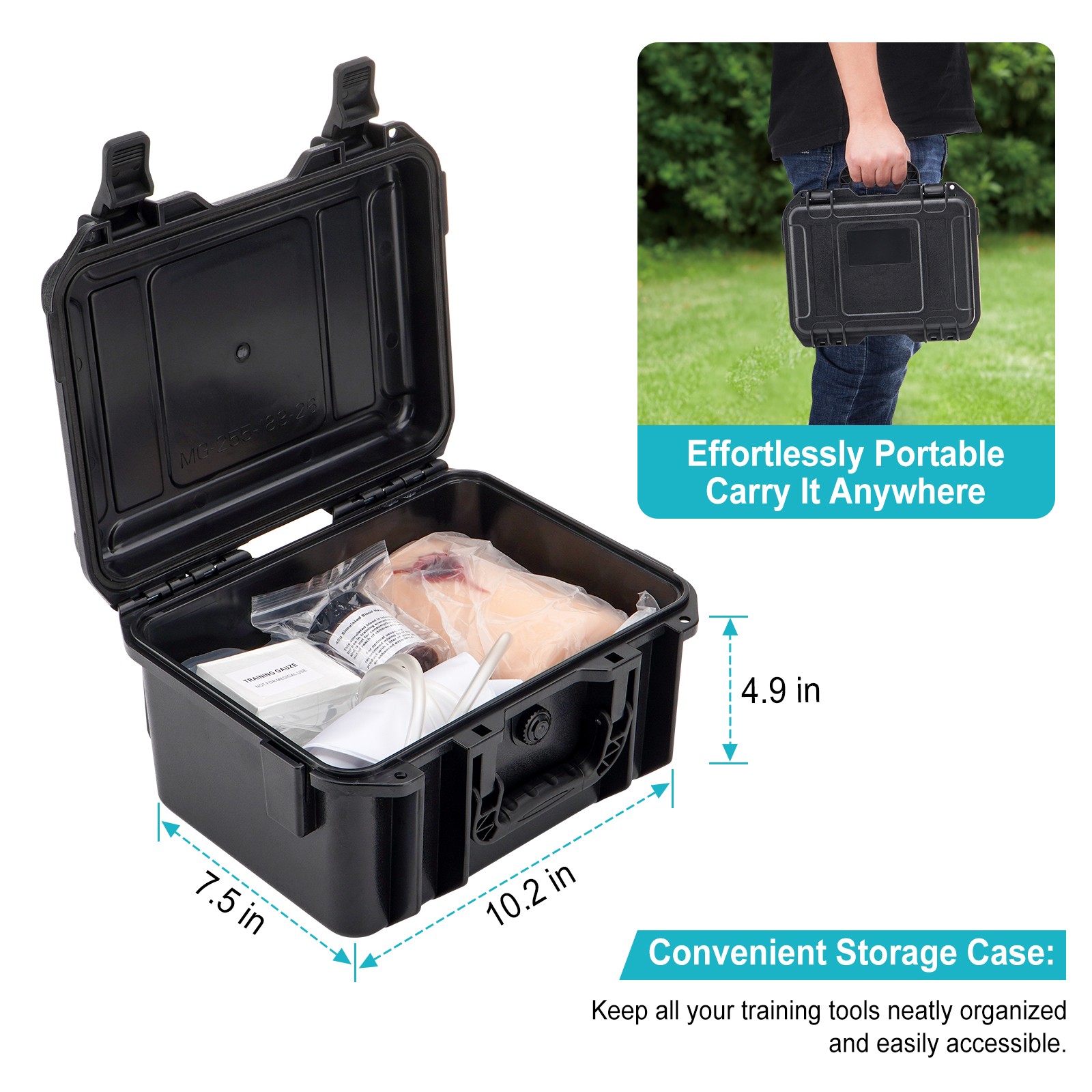 Wound Bleed Kit Wound Trainer Kit First Aid Trainer Wound Education Training US