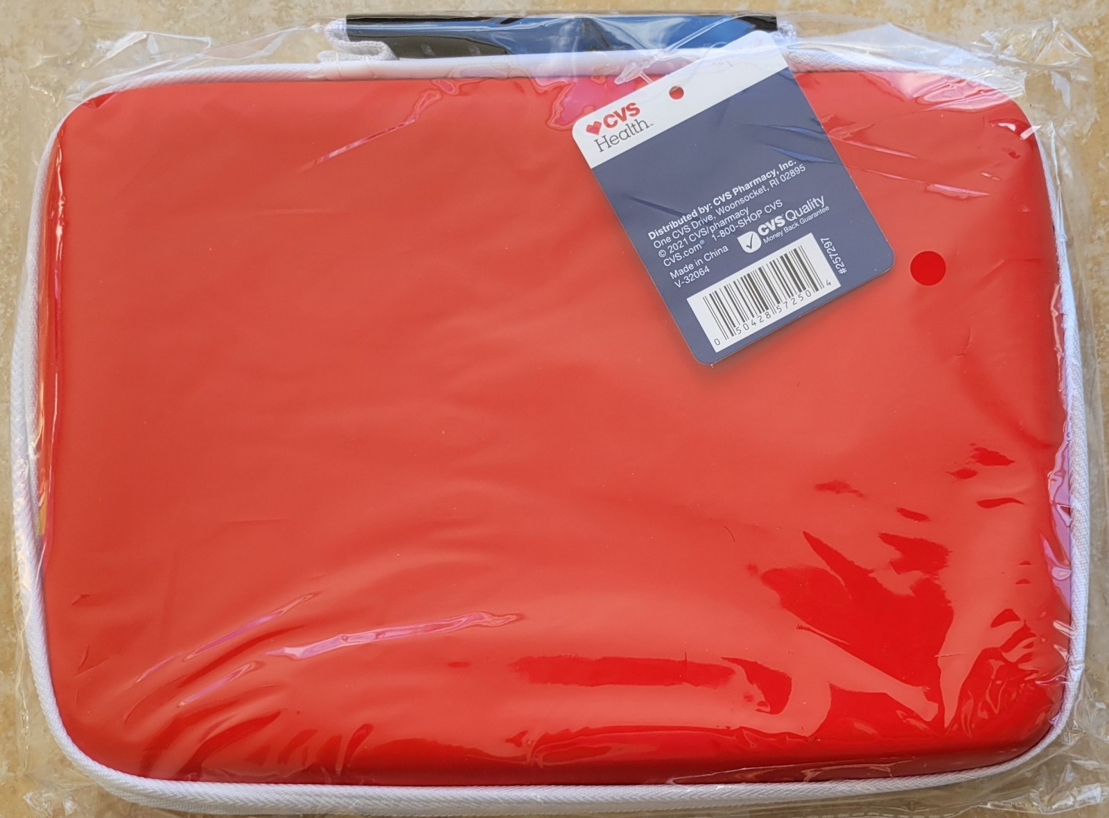 CVS First Aid Case Bag, CVS Health, Red