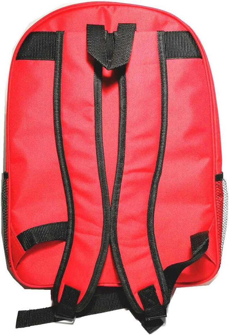 Red First Aid Bag Empty First Aid Backpack Empty Medical Storage Bag for First A