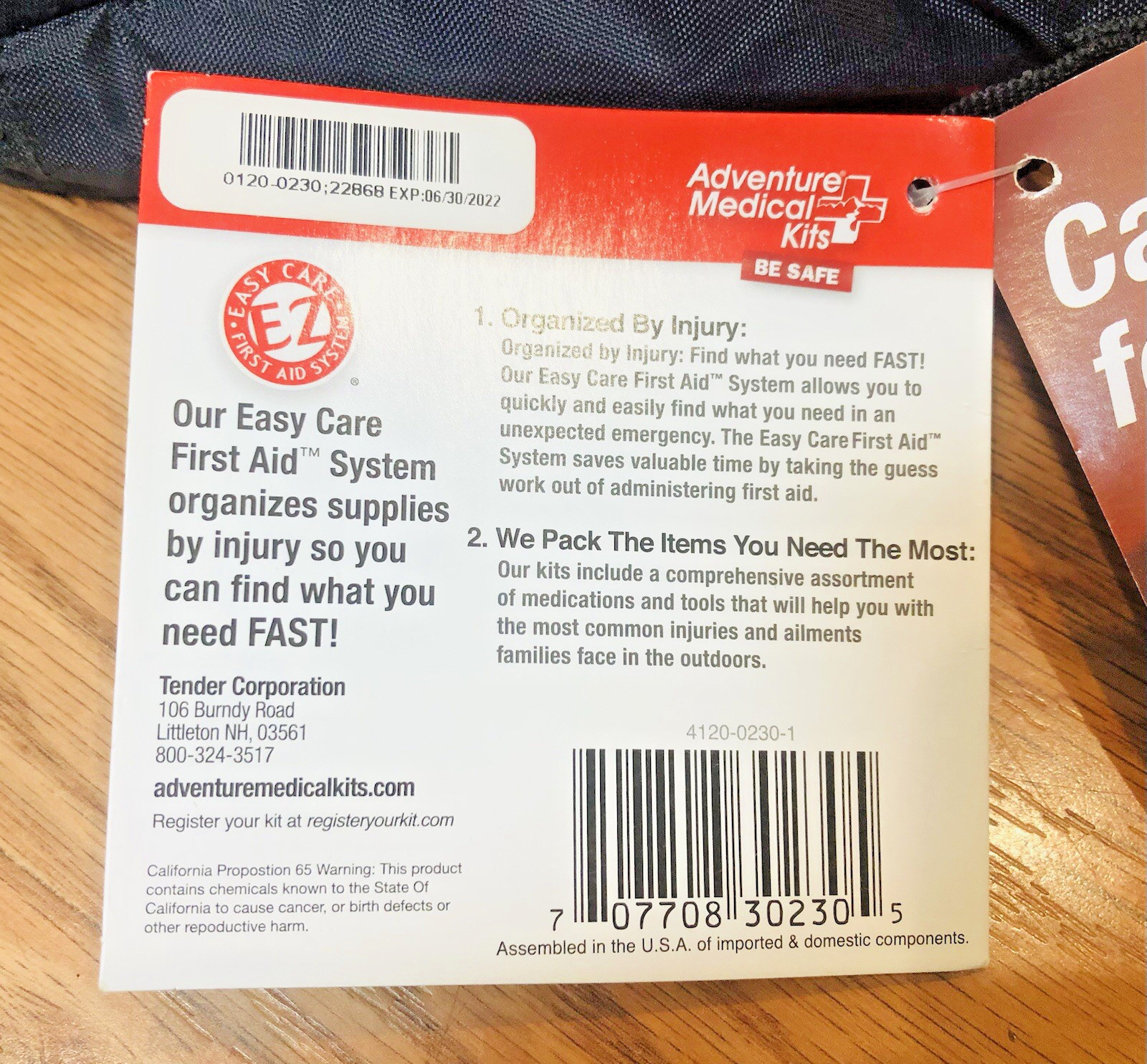 Adventure Medical Kits Family First Aid Medical Kit 1-4 People Multiple Days NOS