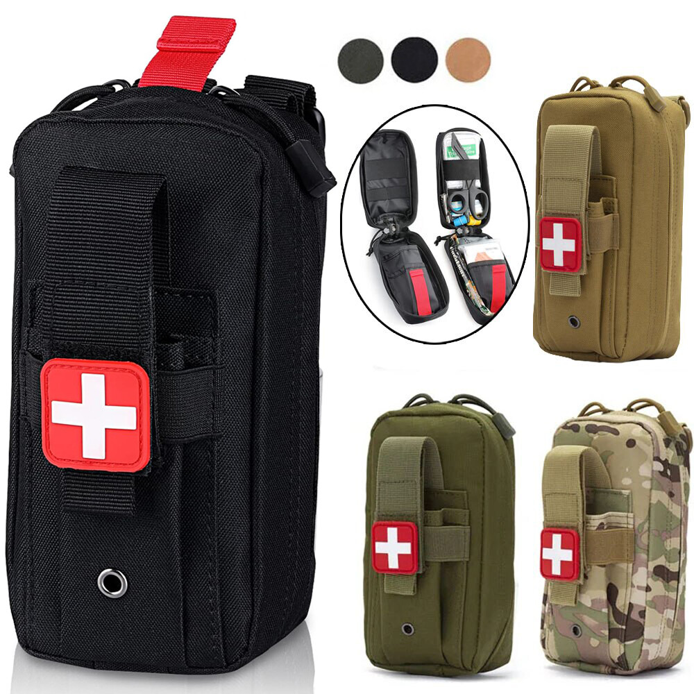 Tactical Molle Medical Pouch Bag Rip-Away EMT First Aid Pouch IFAK Trauma Kit US