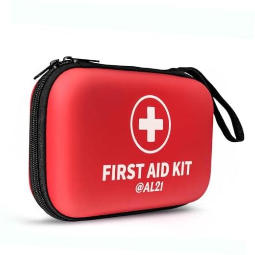 All-Purpose First Aid Kit 184 Pieces, Emergency Kit for Home, Travel, Car,