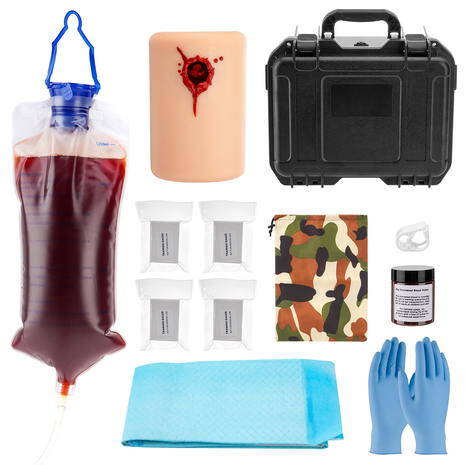 Wound Bleed Kit Wound Trainer Kit First Aid Trainer Wound Education Training US