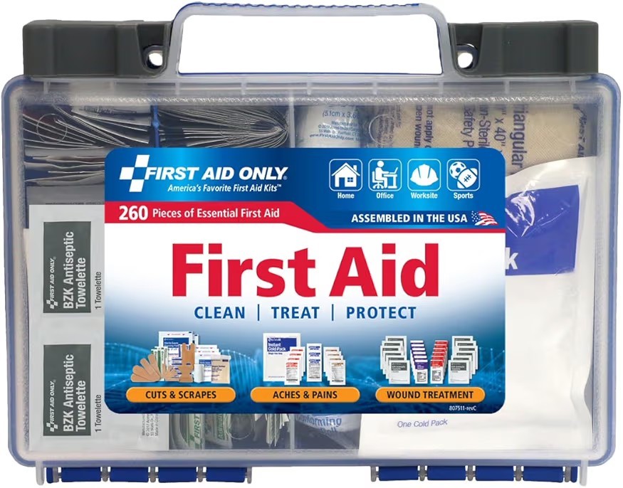 First Aid Only 91248 Osha-compliant 50-person Emergency First Aid Kit-FAST SHIP