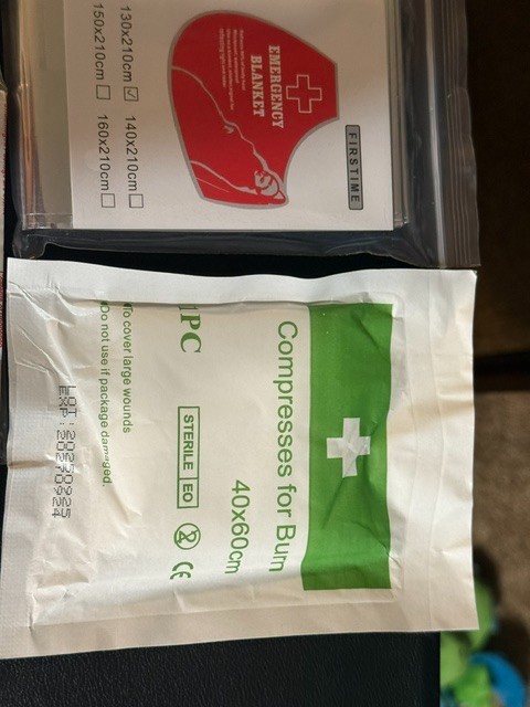 242 Pcs First Aid Kits for Emergency Trauma Survival Travel/Camping/Hiking/HOME