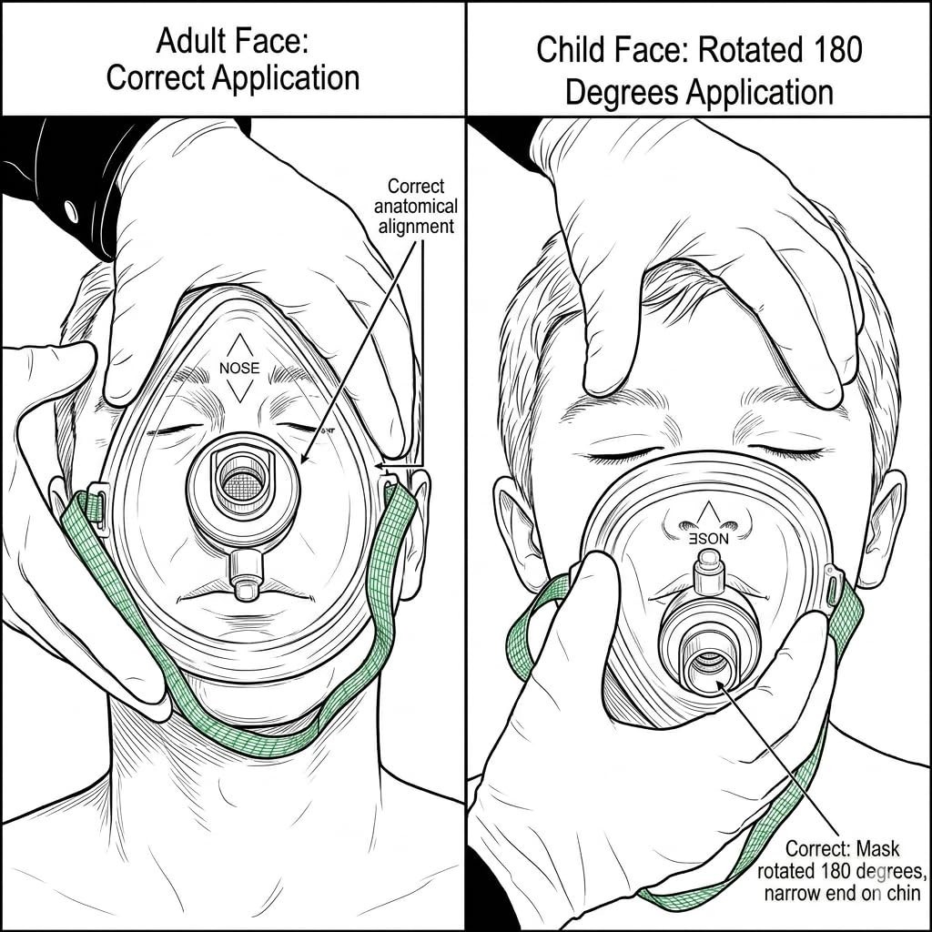 CPR Rescue Mask, Adult/Child & Infant Pocket Resuscitator, Hard Case Kit with…
